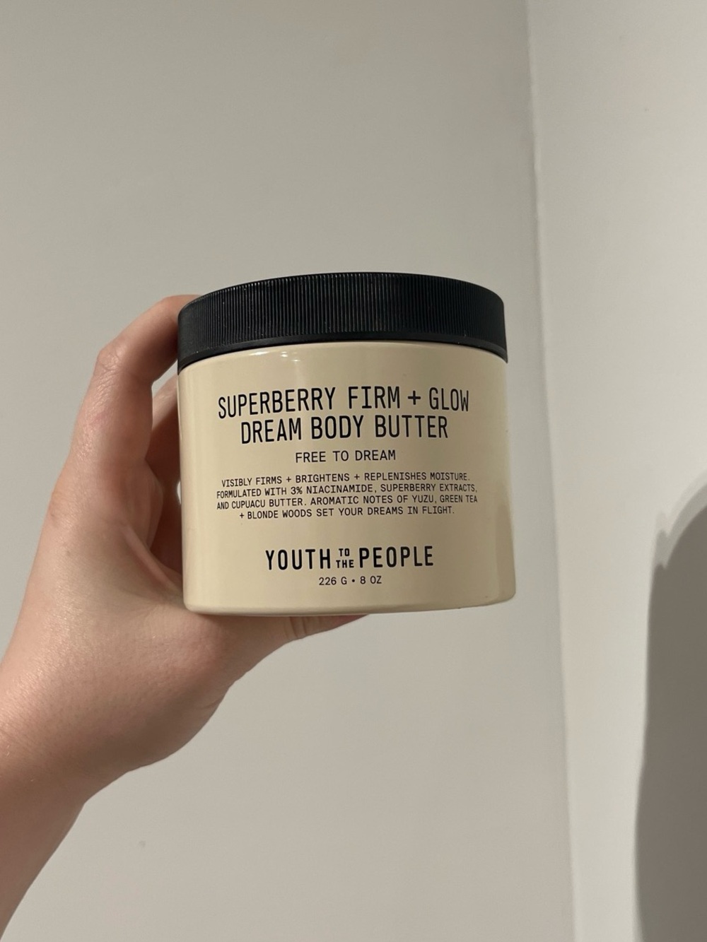 Youth To The People Superberry Firm + Glow Dream Body Butter 8oz